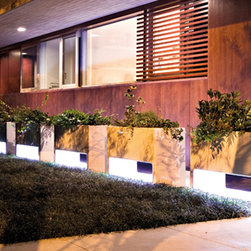 Lluna Planters with LED Light by Serralunga - Outdoor Lighting