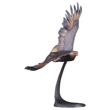 Eagle Bronze Sculpture Wings of Freedom