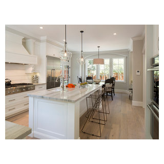 West Menlo Park Shingle - Transitional - Kitchen - San Francisco - by ...