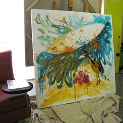 An Urban Space Inspires - Large Format Artwork and Design - Paintings