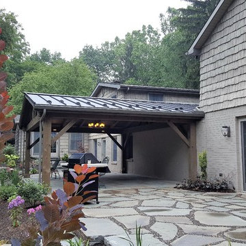 2017 PA Flagstone Patio/Pavilion and Landscape Along Yellow Breeches Creek
