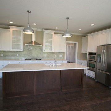 Painted White Kitchens