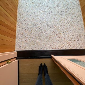 Rebecca Raskind Residential Project - SSS strands, Venice Terrazzo + Breeze Bloc