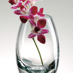 Radiant Mouth Blown Crystal 9" Vase - Products
