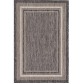 Hauteloom Nuri Black Outdoor Rug - 7'10 x 10' Rectangle