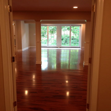 Transitional Basement in Ridgefield, CT