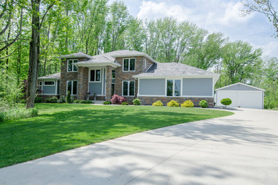 Example of a trendy exterior home design in Other