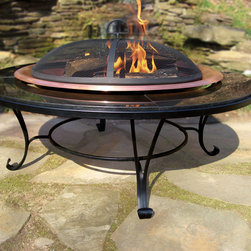 Monterey Granite & Copper Fire Pit - Fire Pits