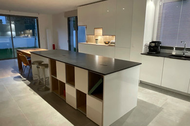 Idées déco pour une cuisine contemporaine.