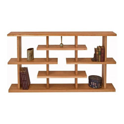New York Contemporary Low Step Bookcase - Bookcases