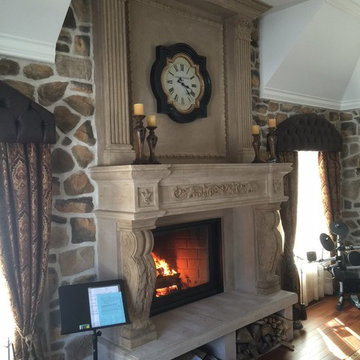 Cast Stone Fireplace Mantels Toronto