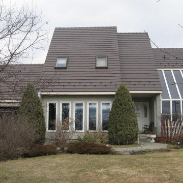 Metal Roofing - Oxford Metal Shingle in Shake Gray House 4
