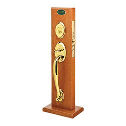 Emtek 3301 Brass Mortise Salem Entry Set - Products