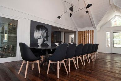 Trendy dining room photo in Toronto