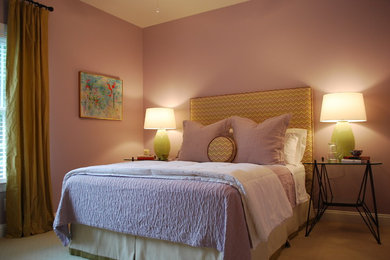 Bedroom - traditional bedroom idea in Charlotte