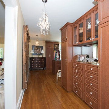 Women's walk-in closet