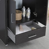 Fresca Imperia 24" Dark Gray Oak  Modern Bathroom Cabinet, FCB9424DGO