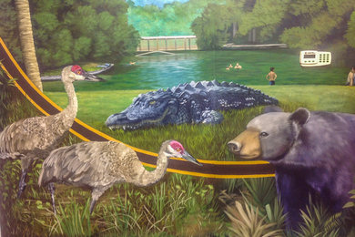 Florida Nature mural