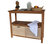 Towel Console With 2 Shelves Table