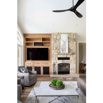 Crafted Sophistication: A White Oak Living Room