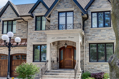 Inspiration for a timeless exterior home remodel in Toronto