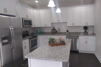 Example of a kitchen design in Other