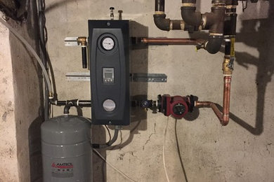 Oil to Electric Water Heating Conversion