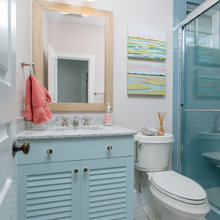 bathroom light and mirror