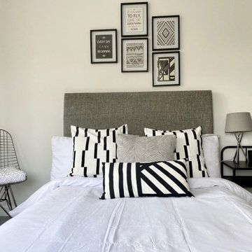 Contemporary Grey Bedroom