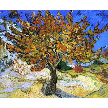 Vincent Van Gogh The Mulberry Tree Wall Decal
