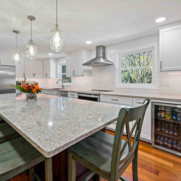 Updated Herndon Kitchen Provides Space and Storage