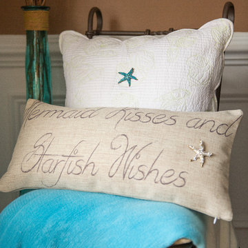 beach ideas,beach house decor,beach pillows,beach blankets,starfish pillows,merm