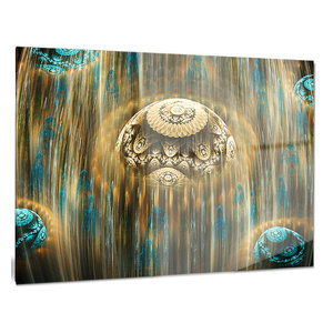World Of Infinite Fractal Universe Oversized Abstract Canvas Art Contemporary Prints And Posters By Design Art Usa