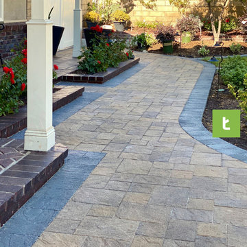 Driveway Remodel, Paver Installation in Santa Clarita