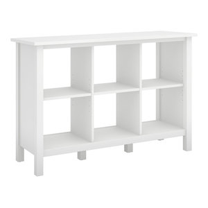 Acadian Solid Wood 9 Cube Bookcase And Storage Unit Transitional Bookcases By Simpli Home Ltd