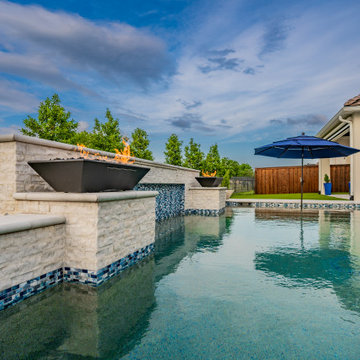 Frisco Waterfront & Fire Retreat | Outdoor Living Entertainment Hub