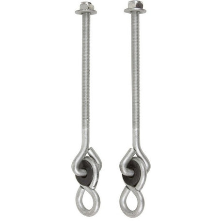 Nylon Bush Swing Hangers, Set of 2, 6"x_"