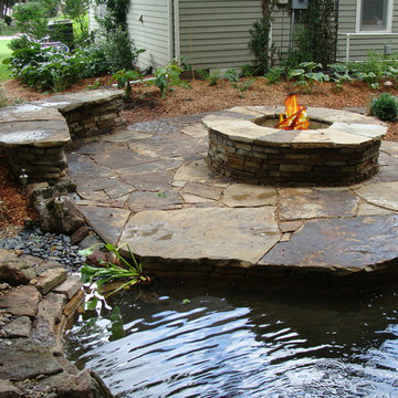 Stone fire pits