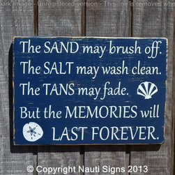 Handcrafted Beach House Decor Signs - Products