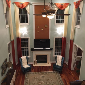 Two story Family Room