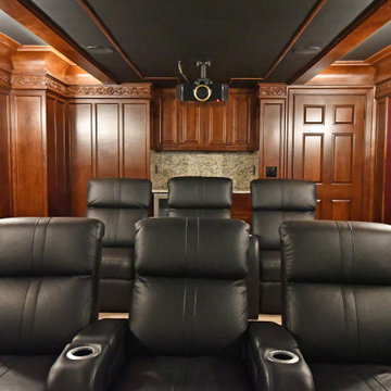 Basement Renovation: State of the Art Theater