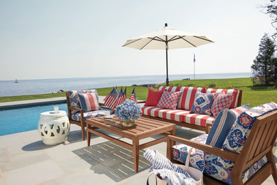 American Summer Outdoor Living Room