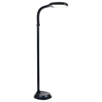LED Full Spectrum Sunlight Therapy Floor Lamp with Dimmer Switch by Lavish Home