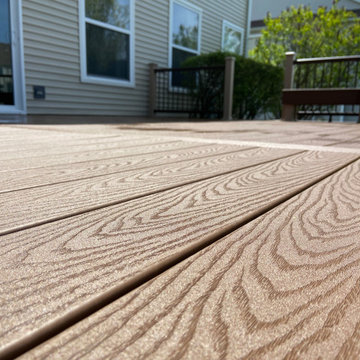 Trex Select Deck and Custom Benches