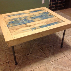 Reclaimed Modern Rustic Pallet Coffee Table - Coffee Tables