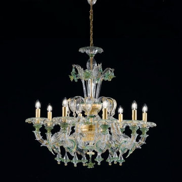 Chandeliers Venetian glass