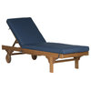 Newport Chaise Lounge Chair With Side Table, Pat7022B