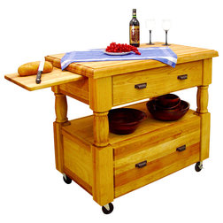 Traditional Kitchen Islands And Kitchen Carts by Catskill Craftsmen