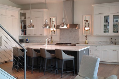 Inspiration for a contemporary kitchen remodel in Other