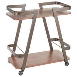 Industrial Bar Carts by LumiSource